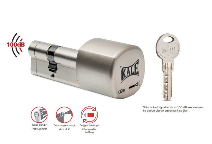 KALE 164ASYN0024  76mm NİKEL