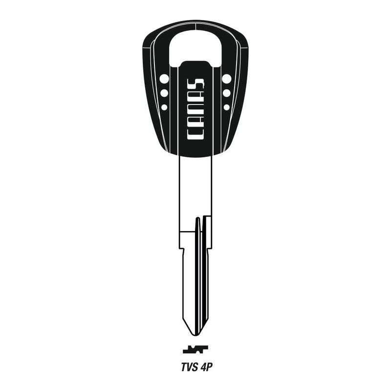 PLASTİK OTO ANAHTARI TVS 4P