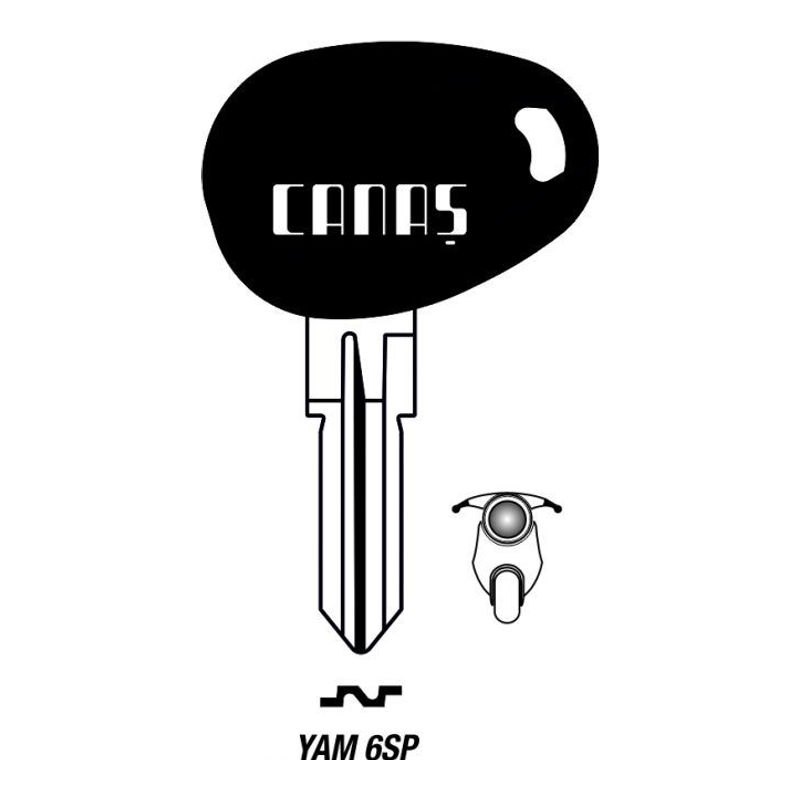 PLASTİK OTO ANAHTARI YAM 6SP
