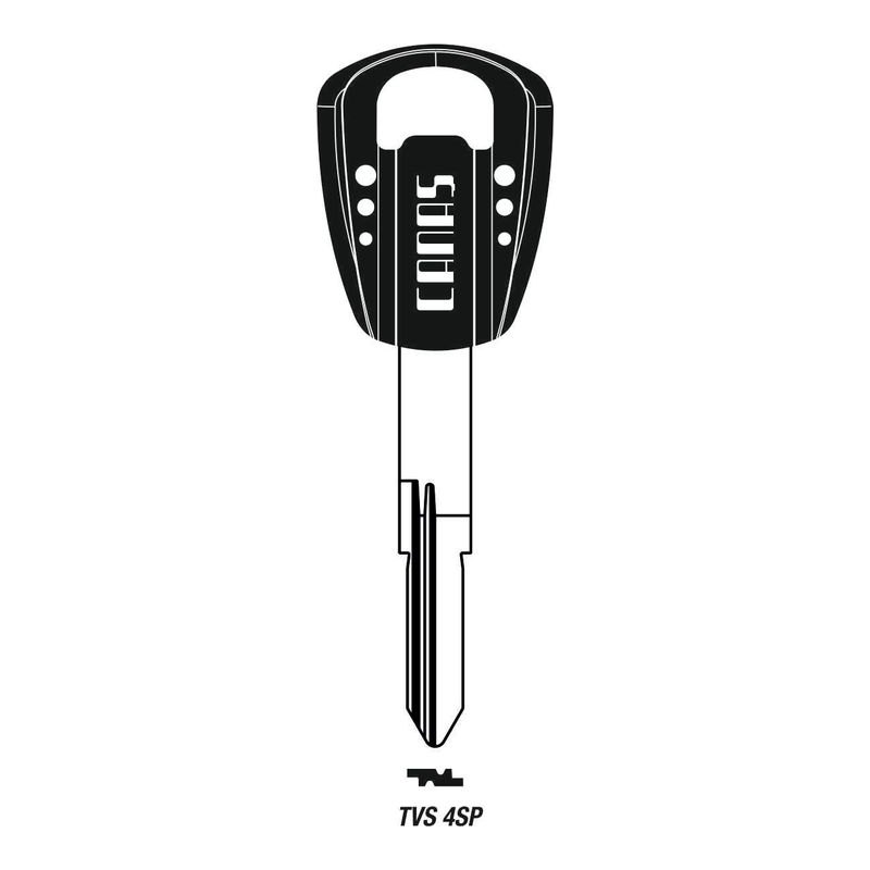 PLASTİK OTO ANAHTARI TVS 4 SP