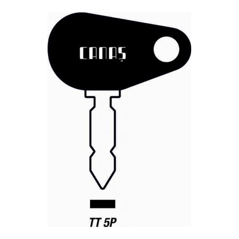 PLASTİK OTO ANAHTARI TT 5 P